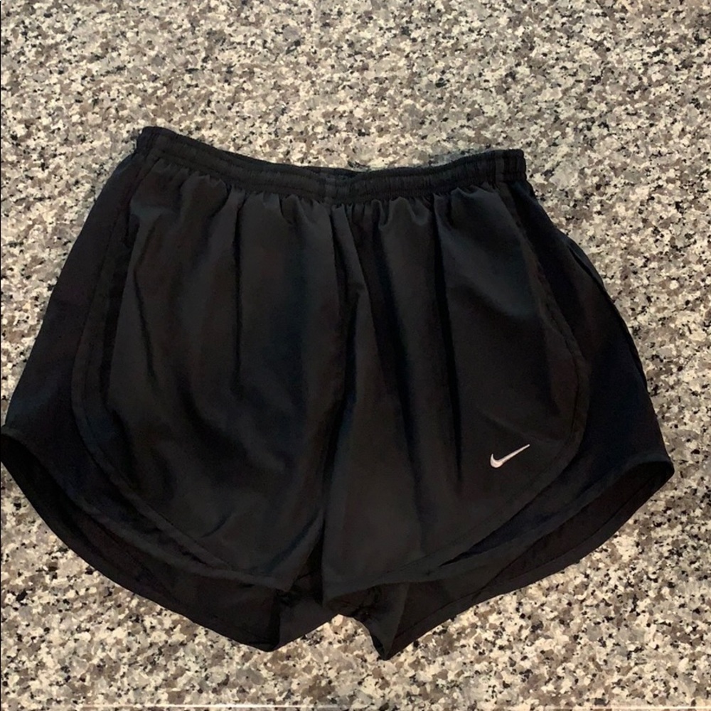 Women’s Nike black running shorts